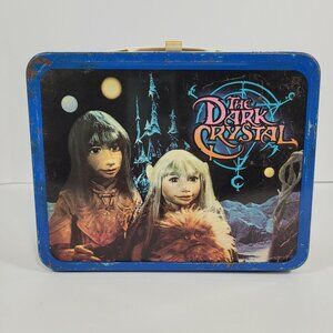 Vintage 1982 The Dark Crystal Metal Lunchbox By Thermos Jim Henson no thermos